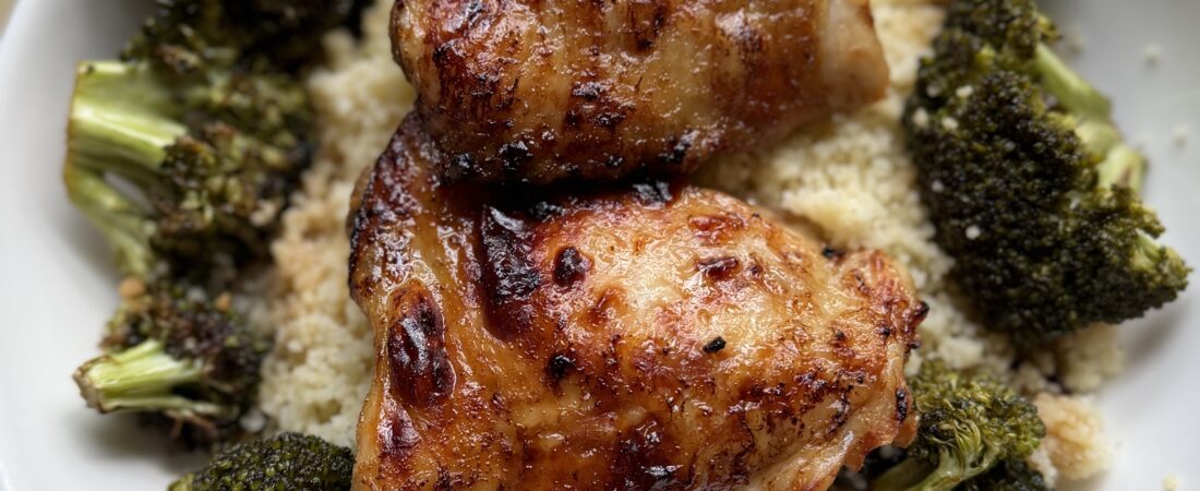 Cast Iron Chicken Thighs with Vegetables